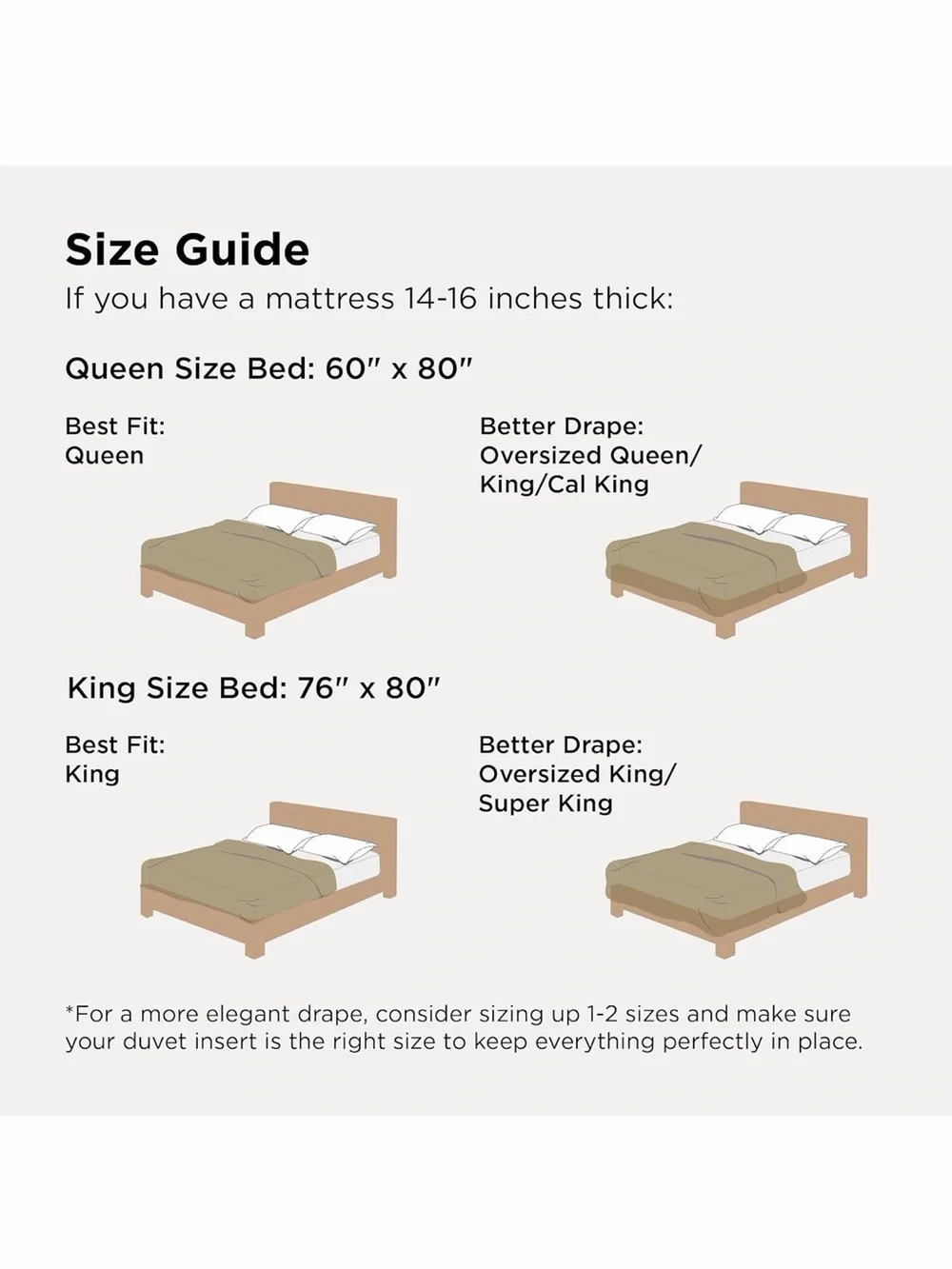 Bedsure PureWoven 100% Washed Cotton Duvet🛏️3PC Cover Set King Sz